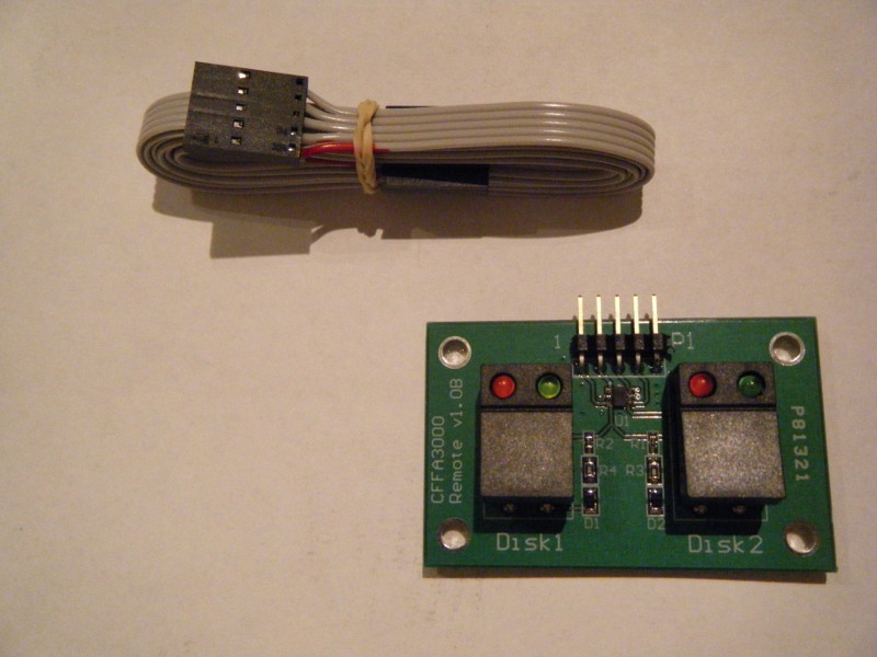 Scheda CFFA Remote per scambiare i floppy disk